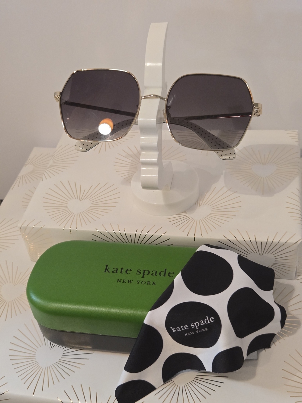kate spade Women’s Black Gradient Sunglasses
